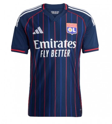 Olympique Lyonnais Malick Fofana #11 Udebanetrøje 2025-26 Kortærmet